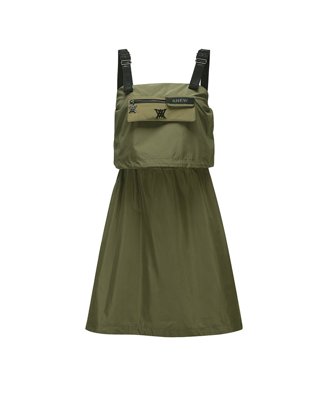 ANEW Golf: Women Shoulder Control Band Flaer Lon - Khaki