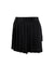 HENRY STUART Women's Double Pleated Skirt - Black