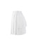HENRY STUART Women's Double Pleated Skirt - White