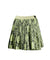 HENRY STUART Women's Layered Pleated Skirt - Yellow Paisley