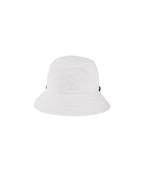 HENRY STUART Women's String Bucket Hat - White