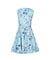 CHUCUCHU Women's Flower Dress - Blue