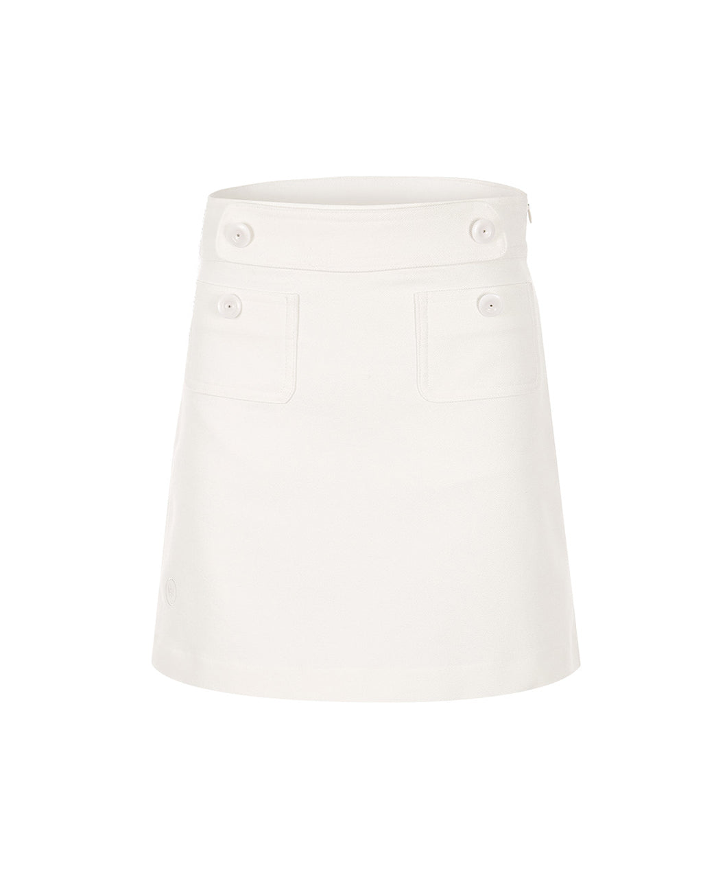 MYCL A-Line Twill Skirt White