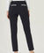 Haley Golf Wear Women's Line Color Matching Pocket Point Long Pants Black