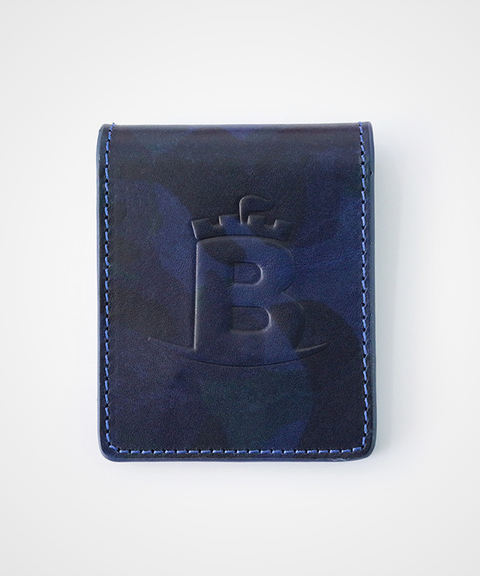 Baron Comouflage Money Clip - Blue