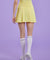 CHUCUCHU Women's Colorful Skirt - Lemon Yellow