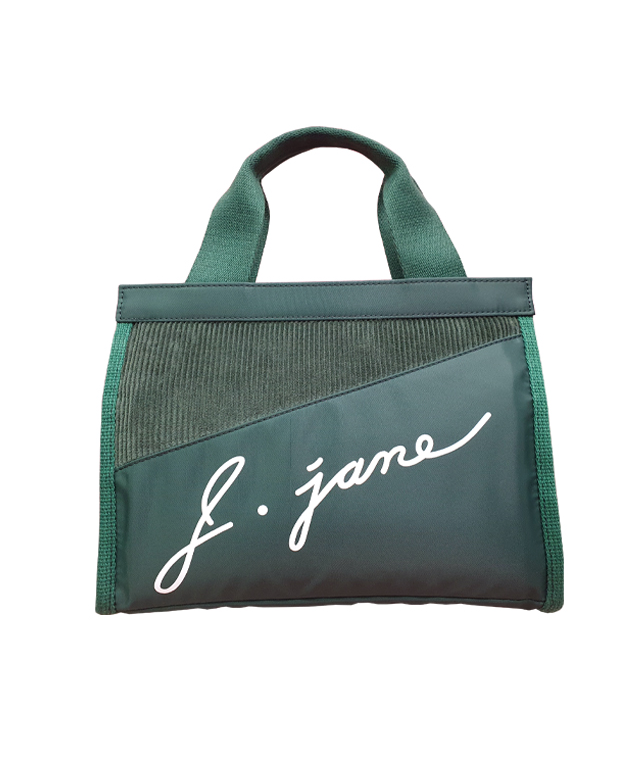 J.Jane Corduroy Tote Bag - Green