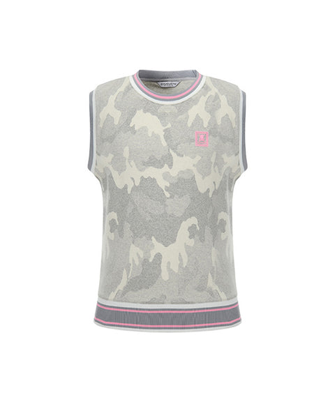 CHUCUCHU Men's Candy Duck Vest - Light Gray