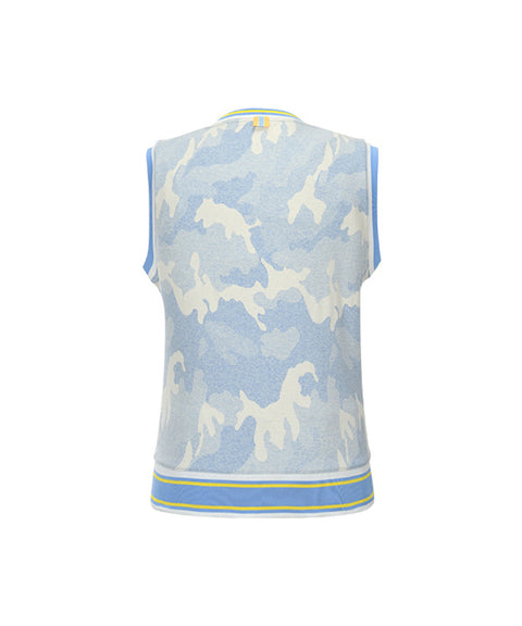 CHUCUCHU Men's Candy Duck Vest - Sky Blue