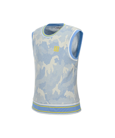 CHUCUCHU Men's Candy Duck Vest - Sky Blue