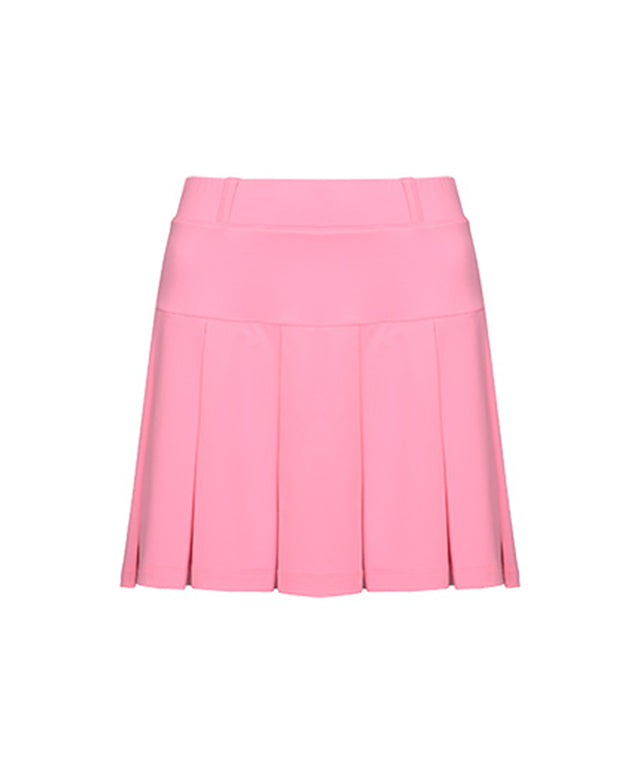 [Warehouse Sale] CHUCUCHU Women's Mesh Dual Skirt - Pink