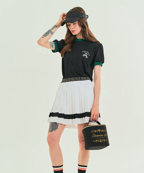 BENECIA 12 Mini Puff Round - Black