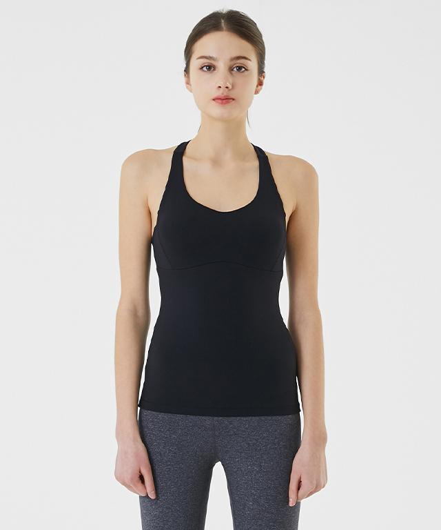 Cross Over Line Tank Top