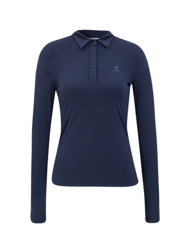 CHUCUCHU Item Polo Tee - Navy