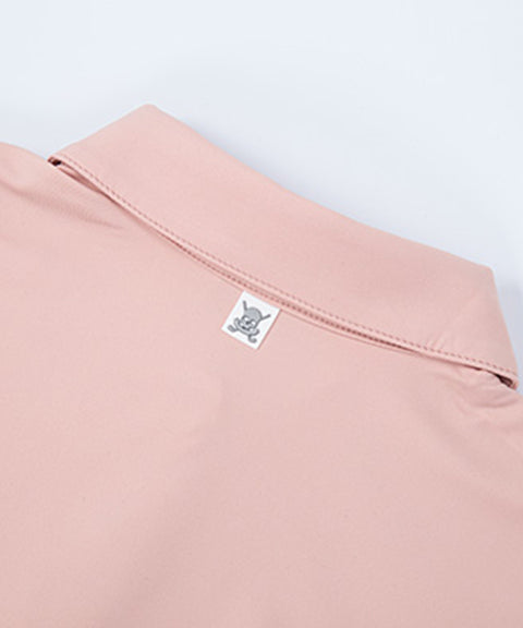 CHUCUCHU Item Polo Tee - Pink