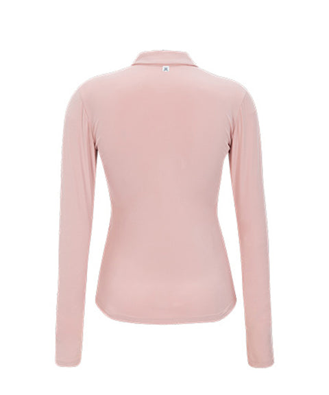 CHUCUCHU Item Polo Tee - Pink