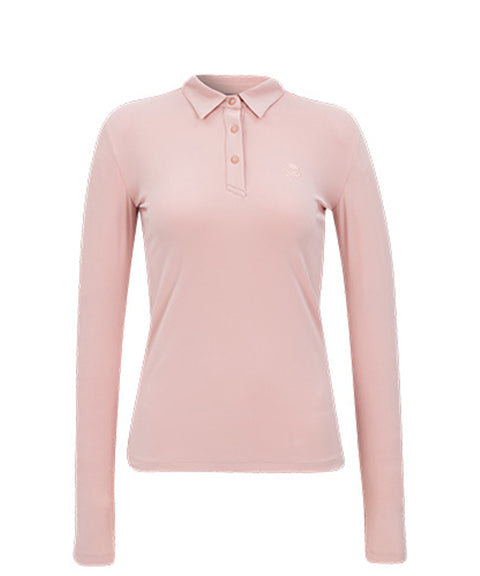 CHUCUCHU Item Polo Tee - Pink