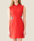 [Warehouse Sale] Clang Clang New Rose Ribbed Slim Dress Red - M