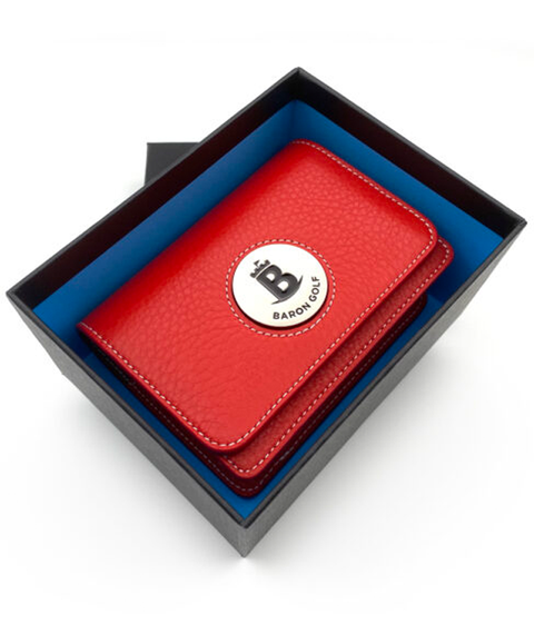 Baron Signature Scope Case (Horizontal) made by Finest Calf Leather - Red