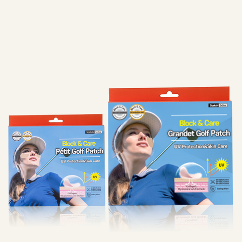 Block & Care - Petit Golf Patch + Grande Golf Patch