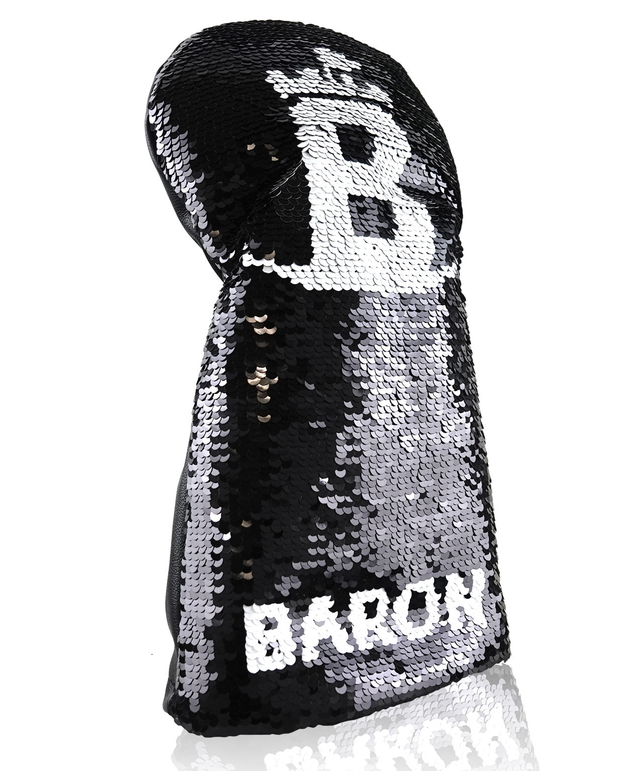 [Limited Edition] Baron Golf Spangle Driver, Wood, Utility Cover made by Finest Calf Leather [Hand-made] - Black
