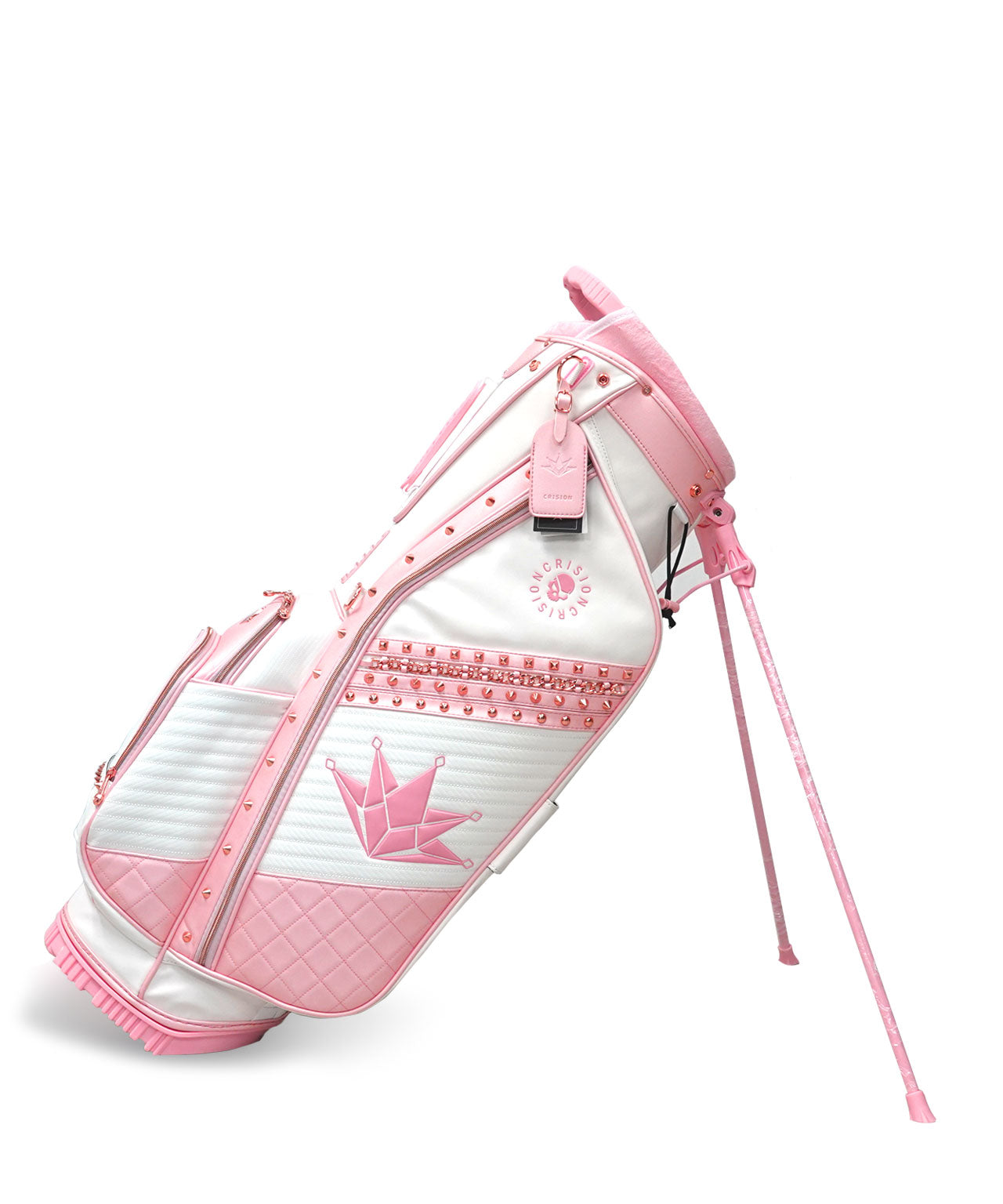 VARIATION Collection Stand Bag WHITE/PINK