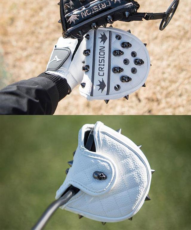 Verabone Mallet Putter Headcover - White - Nevermindall USA