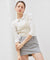 MYCL  Zipper Culotte Skirt - Grey
